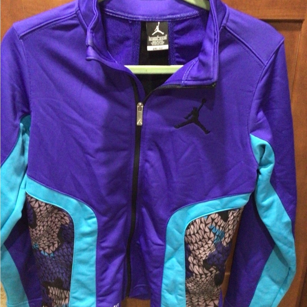 Nike Jordan Youth B. Concord Full Zip Hoodie Jacket L 12-13